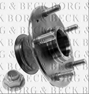 BORG & BECK bbk1285 -  Комплектующие, колодки дискового тормоза